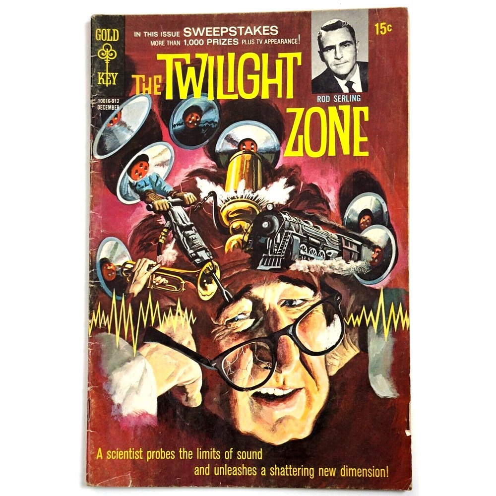 THE TWILIGHT ZONE‎ #31 - (1969) GOLD KEY COMICS ROD SERLING